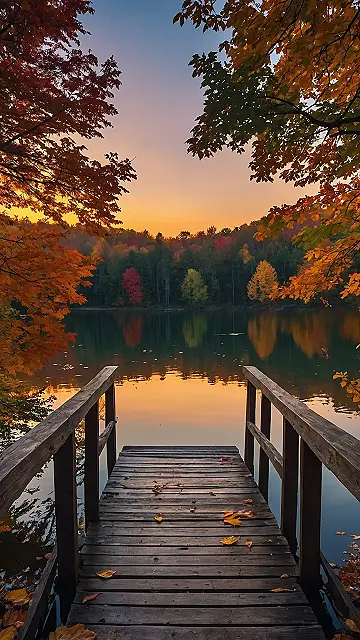 Autumnal iPhone Awakening