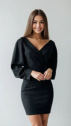 Black Dress, Bold Story