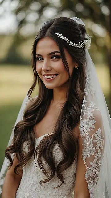 Crowned Curls & Glimmering Grace