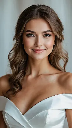 Mid-Length Perfection: Bridal Chic