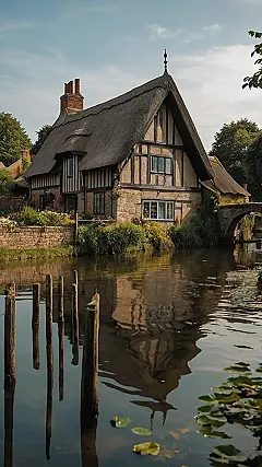 A Cottage’s Reflection: