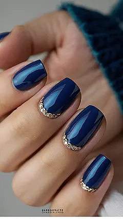 Winter Bloom Nails