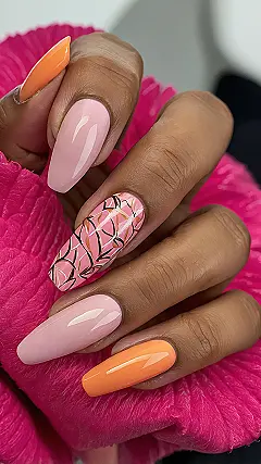 Sun-Kissed Pink Tips