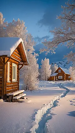 Frozen Frontier Views