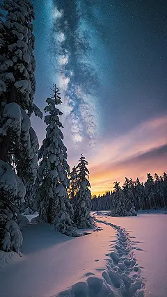 Aurora Borealis Desktop View