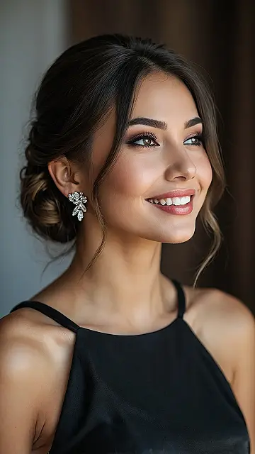 Chic Wedding Party Hair