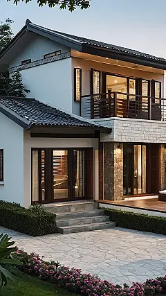 Cozy Spanish Villa Living Rooms Full of Warmth