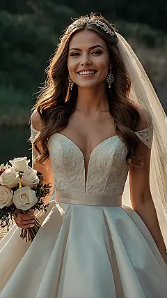 Half-Up Magic: Bridal Edition