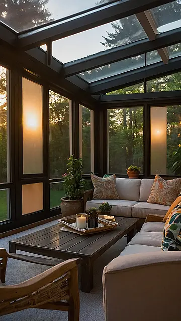Jungle Sunroom Chill