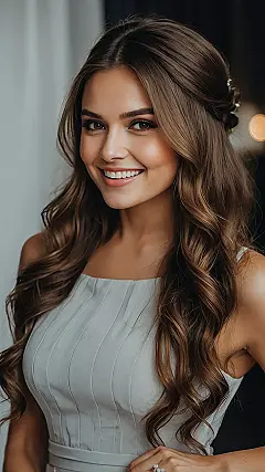 Radiant Ceremony Hair