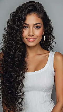 Low-Maintenance Curl Love