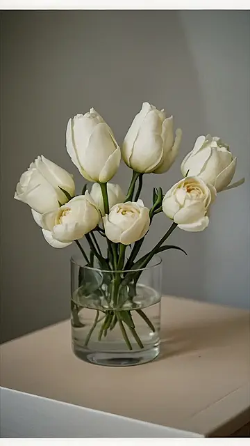 This room is seriously giving off major “Instagrammable” vibes!  Just look at all those gorgeous flowers—they’re practically bursting out of their baskets and climbing the curtains! It’s like a floral explosion happened, and instead of chaos, it created a super chill and pretty place to relax. The dusty rose couch is the perfect match for all those beautiful blooms, and the whole thing just screams “aesthetic room decor flowers,” if you catch my drift!Imagine chilling here with your friends, gossiping about your favorite pop stars or dissecting the latest TikTok trends. The sunlight streaming in through the windows makes it feel like a secret garden, and you could easily spend hours here just taking pictures and admiring how unbelievably pretty it all is.  It’s the kind of room that inspires creativity, so get ready to unleash your inner artist!