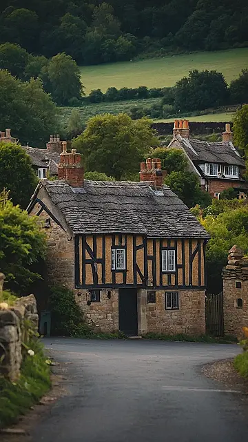 A Cottage in the English Countryside: