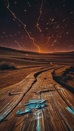 Desert Starry Nights
