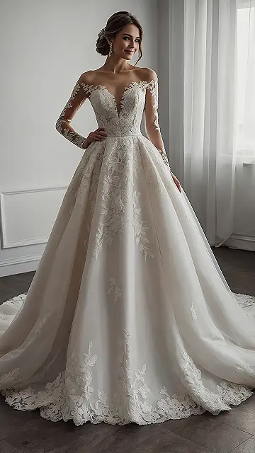 The Bridal Sleeve Statement