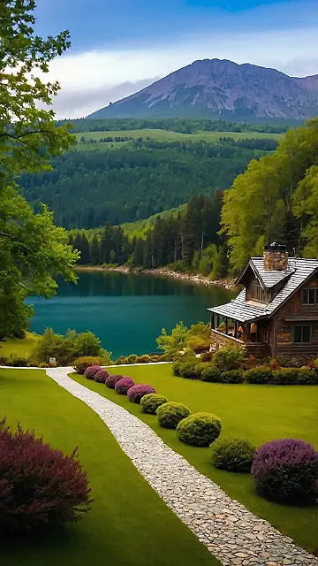 Timeless Charm Mountain Houses That Embrace Nature’s Beauty