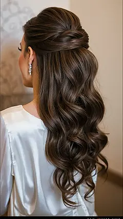 The “I Do” Hairstyle:  Long Hair Edition