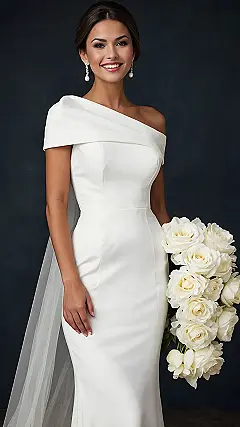 Bridal Zen, Unfussy Dress