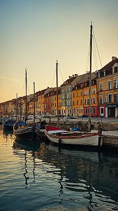 Harbor Hues of Denmark