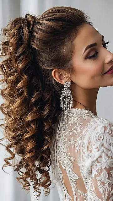 Your Curls Walk The Aisle