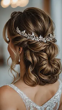 Effortless Bridal Party Hair