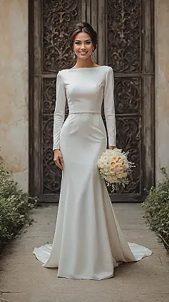 Sleek Sophistication: 2025 Bride