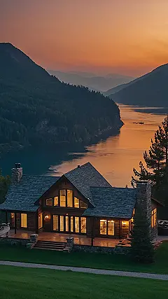 Picturesque Mountain Houses Capturing the Essence of Nature