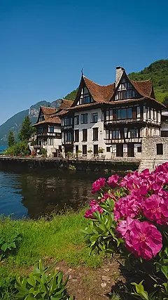 Fairytale Haven by the Lake: