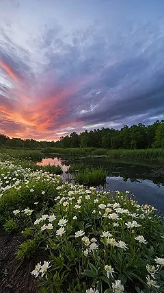 Artful Danish Sunsets