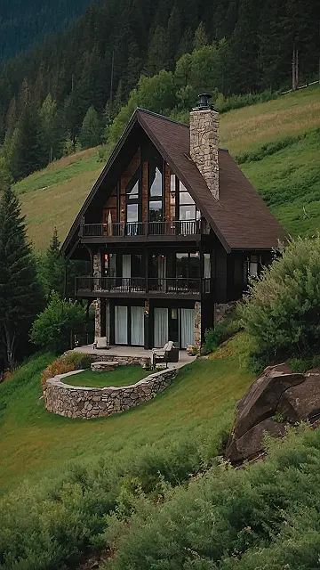 Artistic Mountain Homes Offering Unique Aesthetic Perspectives