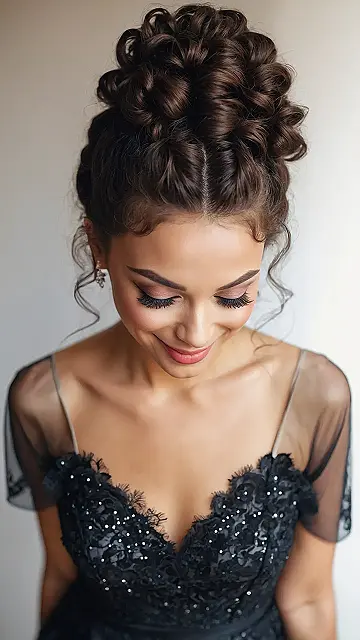 Taming Curls For ‘I Do’