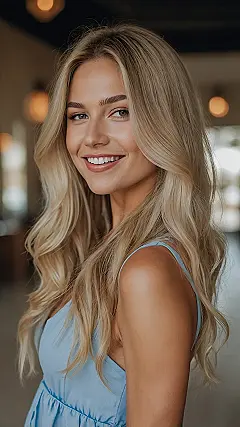 Radiant Blonde Vibe