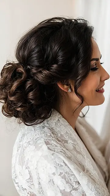 Chic Wedding Curls