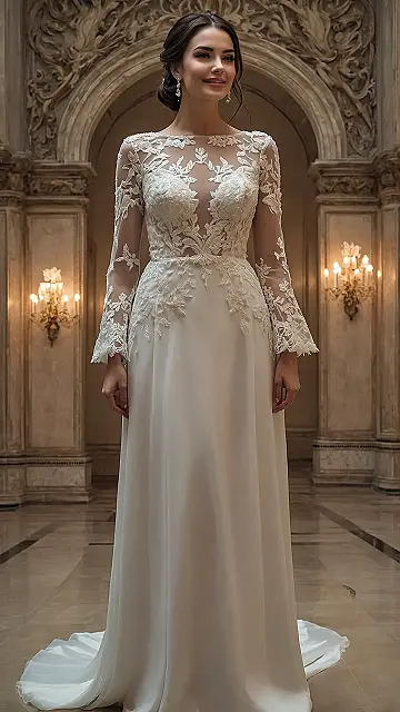 Regal Nuptial Attire