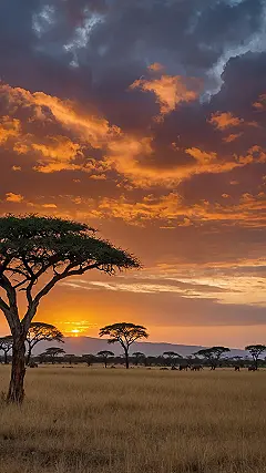 Africa’s Painted Sky