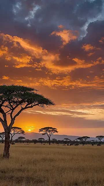 Africa’s Painted Sky