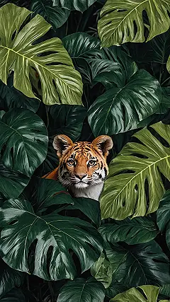 Vibrant Green Screen