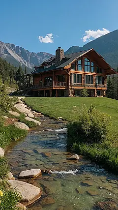Warm and Inviting Mountain Houses Aesthetic Ideas to Enhance Living