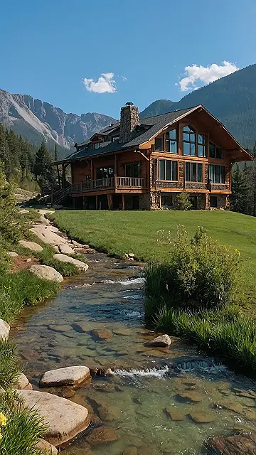 Warm and Inviting Mountain Houses Aesthetic Ideas to Enhance Living