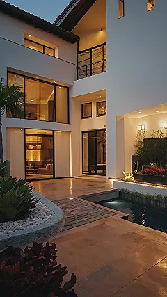 Mediterranean Dreams:  This Home Has It All!