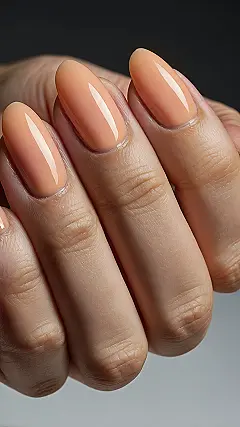 Sunrise Peach Mani