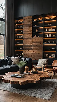 Sleek Rustic Fusion