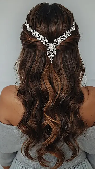 Unique Half Up Half Down Wedding Hair Ideas for the Modern Bride
