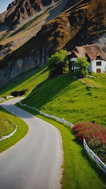 “Cabin Dreams at Sunset”: