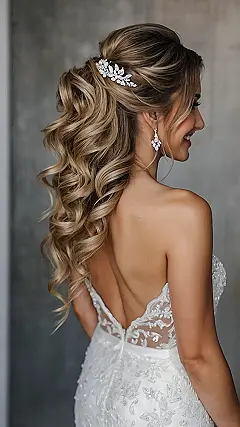 Bridal Hairstyles:  “Hair Goals: Princess Edition”