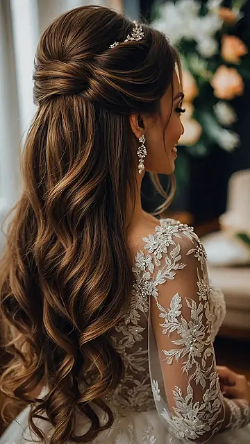 Elevated Bridesmaid Hair