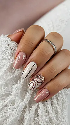 Winter Warmth Nails