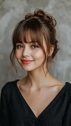 Smile With Bangs