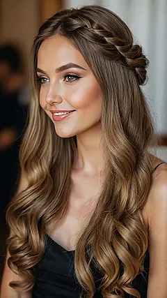 Graceful Locks, Happy Bride