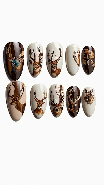 Fawn Frenzy Nails